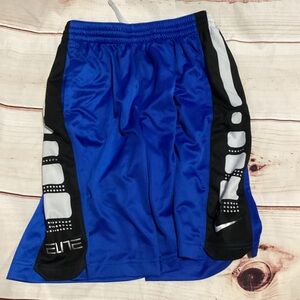 Nike athletic shorts-Royal Blue-Youth XL